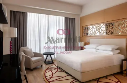 Apartment - 1 Bedroom - 2 Bathrooms for rent in Marriott Executive Apartments - Al Jaddaf - Dubai