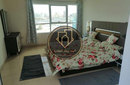 Apartment - 1 Bedroom - 2 Bathrooms for sale in Orient Tower 2 - Orient Towers - Al Bustan - Ajman