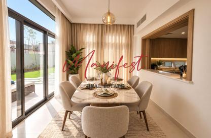 Villa - 3 - 4 for rent in The Pulse Beachfront - The Pulse - Residential District - Dubai South (Dubai World Central) - Dubai