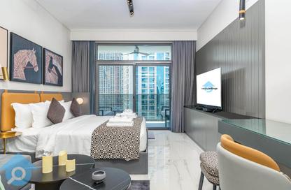 Apartment - Studio - 1 Bathroom for rent in MAG 318 - Business Bay - Dubai