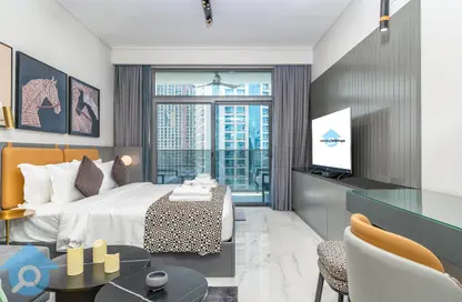 Apartment - Studio - 1 Bathroom for rent in MAG 318 - Business Bay - Dubai
