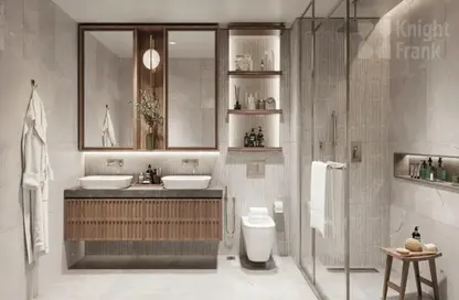 Apartment - 2 Bedrooms - 3 Bathrooms for sale in The Crestmark - Business Bay - Dubai