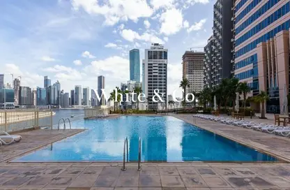 شقة - غرفة نوم - 1 حمام للايجار في برج تشرشل للأعمال - أبراج تشرشل - الخليج التجاري - دبي