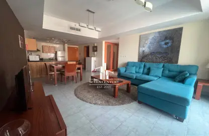 Apartment - 1 Bedroom - 2 Bathrooms for rent in The Waves Tower A - The Waves - Dubai Marina - Dubai