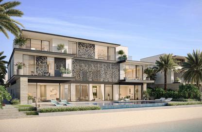 Villa - 5 - 6 for sale in Beach Collection Frond B - Beach Collection - Palm Jebel Ali - Dubai Villa - 5 - 6 for sale in Beach Collection Frond B - Beach Collection - Palm Jebel Ali - Dubai