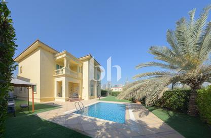 Villa - 4 Bedrooms - 5 Bathrooms for rent in Entertainment Foyer - European Clusters - Jumeirah Islands - Dubai
