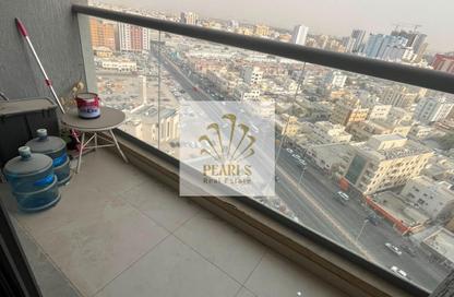 Apartment - 2 Bedrooms - 3 Bathrooms for rent in Nuaimia One Tower - Al Nuaimiya - Ajman