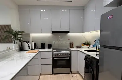 شقة - 2 غرف نوم - 2 حمامات للايجار في بن غاطي كريست - الضاحية 13 - قرية جميرا الدائرية - دبي