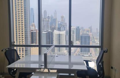 Office Space - 1 Bedroom - 1 Bathroom for rent in Marina Plaza - Dubai Marina - Dubai
