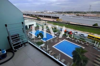 Apartment - Studio - 1 Bathroom for rent in Azizi Riviera 46 - Azizi Riviera - Meydan One - Meydan - Dubai