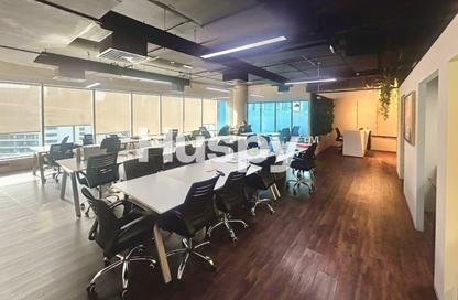 Office Space - Studio - 1 Bathroom for rent in The Prime Tower - Business Bay - Dubai