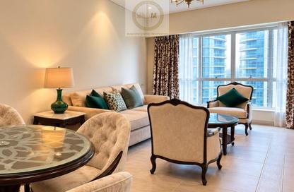 Apartment - 2 - 3 for rent in Elite Residence - Dubai Marina - Dubai