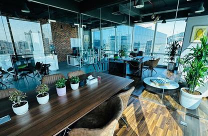 Office Space - Studio - 2 Bathrooms for rent in Tamani Art Tower - Business Bay - Dubai