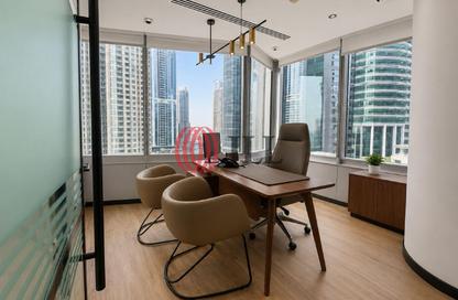 Office Space - Studio - 1 for rent in Silver Tower (Ag Tower) - JLT Cluster I - Jumeirah Lake Towers - Dubai