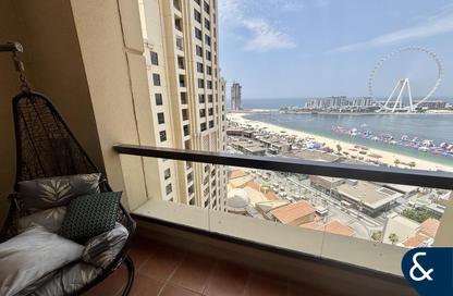 Apartment - 2 Bedrooms - 3 Bathrooms for rent in Rimal 3 - Rimal - Jumeirah Beach Residence - Dubai