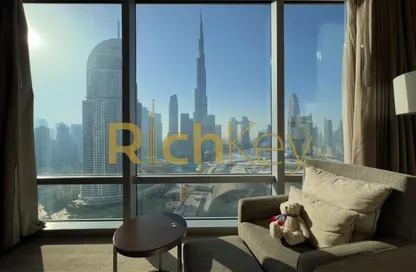 شقة - 2 غرف نوم - 3 حمامات للايجار في العنوان رزيدنس فاونتن فيوز  2 - العنوان رزيدنس فاونتن فيوز - وسط مدينة دبي - دبي