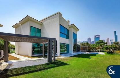 Villa - 5 Bedrooms - 6 Bathrooms for rent in Entertainment Foyer - Mediterranean Clusters - Jumeirah Islands - Dubai