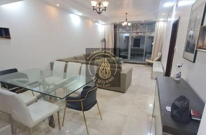 Apartment - 3 Bedrooms - 4 Bathrooms for rent in Corniche Tower - Ajman Corniche Road - Ajman