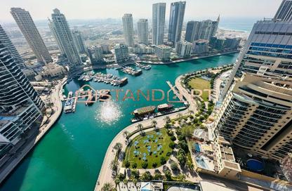 Apartment - 2 - 4 for rent in Sparkle Tower 1 - Sparkle Towers - Dubai Marina - Dubai