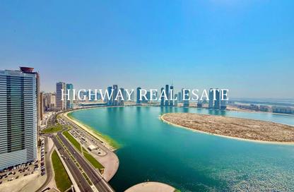 Apartment - 3 Bedrooms - 3 Bathrooms for rent in Al Waleed Tower - Al Qasba - Sharjah