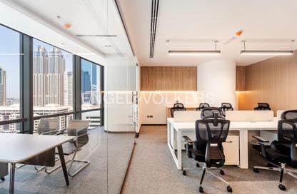 Office Space - Studio - 1 Bathroom for rent in North Tower - Emirates Financial Towers - DIFC - Dubai