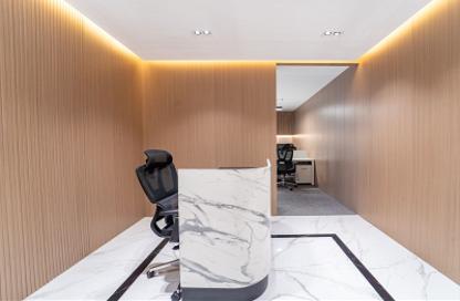 Office Space - Studio - 1 Bathroom for rent in North Tower - Emirates Financial Towers - DIFC - Dubai