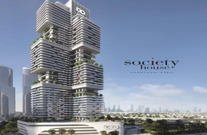 شقة - 2 غرف نوم - 2 حمامات للبيع في سوسايتي هاوس - وسط مدينة دبي - دبي