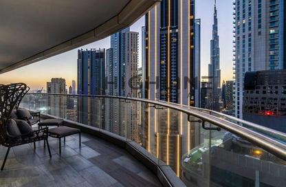 Apartment - 3 - 4 for sale in Binghatti Ghost - Dubai Healthcare City 2 - Al Jaddaf - Dubai