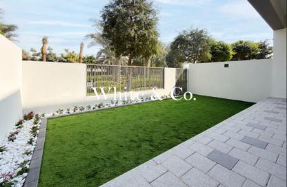 Townhouse - 3 - 4 for rent in Aura Gardens - Tilal Al Ghaf - Dubai