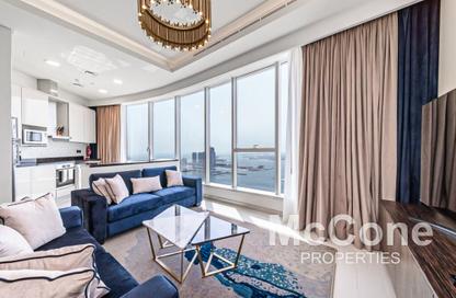 Apartment - 2 Bedrooms - 4 Bathrooms for sale in Palm View - Dubai Media City - Dubai