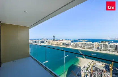 Apartment - 1 Bedroom - 1 Bathroom for rent in Grand Bleu Tower 1 - EMAAR Beachfront - Dubai Harbour - Dubai