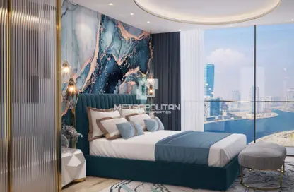 شقة - 2 غرف نوم - 3 حمامات للبيع في شيك تاور - الخليج التجاري - دبي