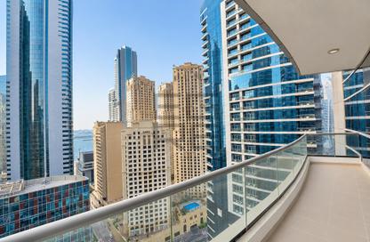 Apartment - 1 - 2 for rent in Bay Central Tower Central - Bay Central - Dubai Marina - Dubai