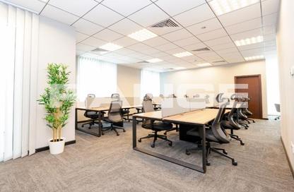 Office Space - Studio - 2 Bathrooms for rent in The Prime Tower - Business Bay - Dubai