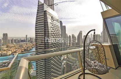 Apartment - 3 Bedrooms - 4 Bathrooms for rent in Burj Vista Tower 1 - Burj Vista - Downtown Dubai - Dubai