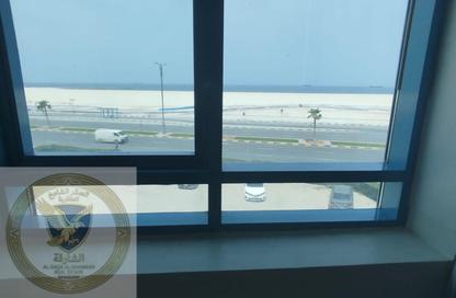 Apartment - Studio - 1 Bathroom for rent in Corniche Tower - Ajman Corniche Road - Ajman