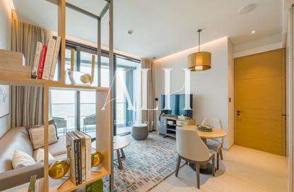 Apartment - 1 - 2 for rent in Jumeirah Gate Tower 2 - The Address Jumeirah Resort and Spa - Jumeirah Beach Residence - Dubai