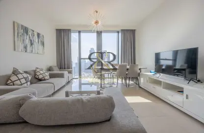 شقة - غرفة نوم - 2 حمامات للايجار في مرتفعات بوليفارد برج 2 - مرتفعات بوليفارد - وسط مدينة دبي - دبي