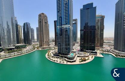 شقة - غرفة نوم - 1 حمام للبيع في ليك فيو - (JLT) مجمع B - أبراج بحيرات الجميرا - دبي