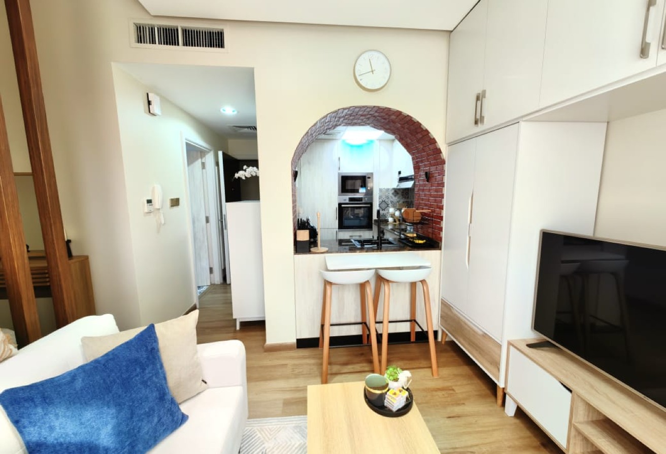 Fully Furnished Lagoon Studio for Rent | upgraded
