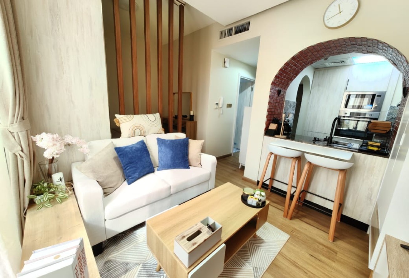 Fully Furnished Lagoon Studio for Rent | upgraded