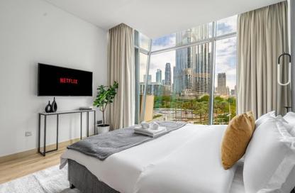 Apartment - 1 - 2 for rent in Burj Vista Tower 1 - Burj Vista - Downtown Dubai - Dubai