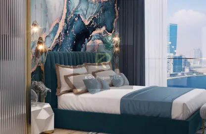 Apartment - Studio - 1 Bathroom for sale in Chic Tower - Business Bay - Dubai