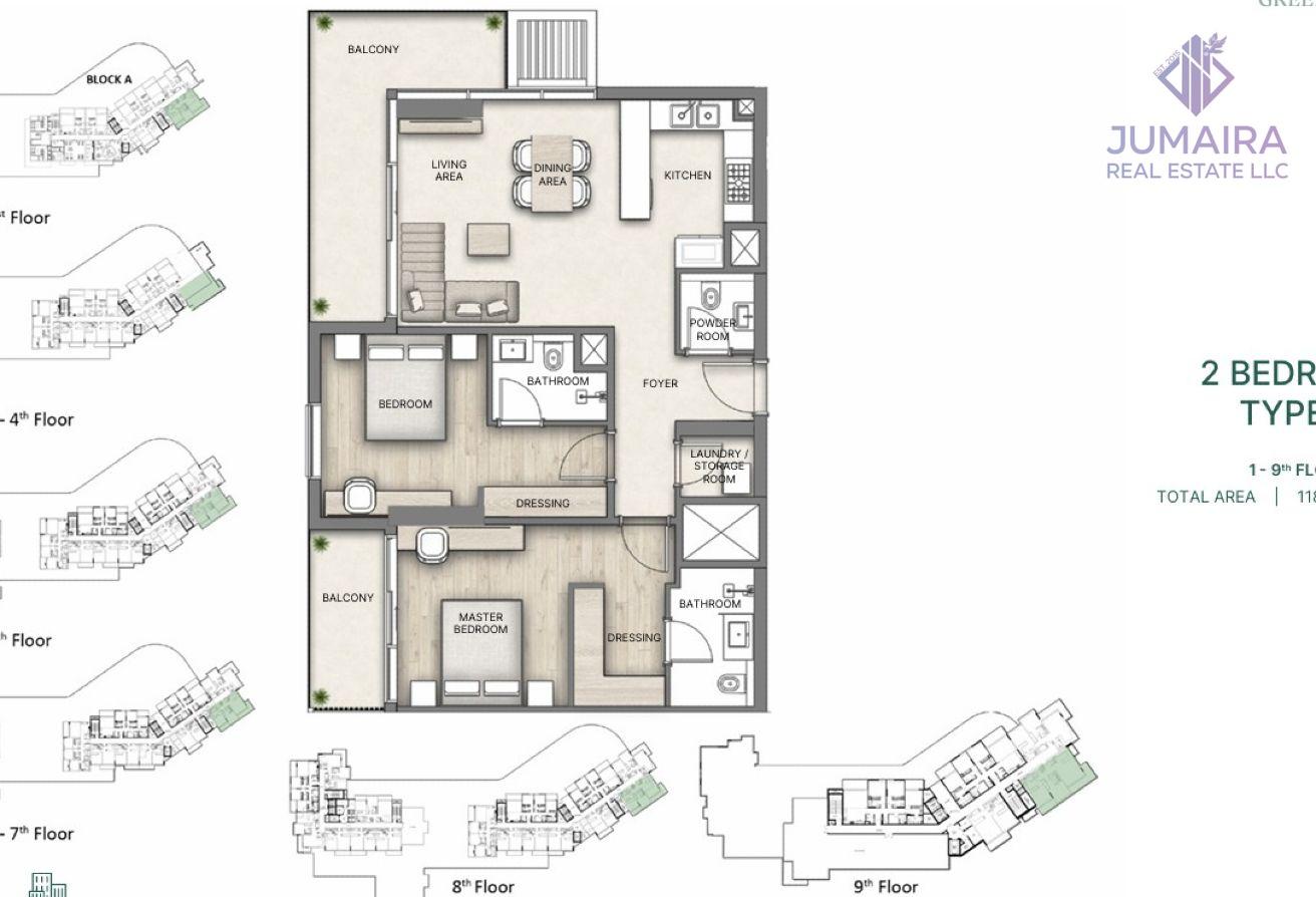 Ideal for Investors | 2Bedroom | Al hamra Village