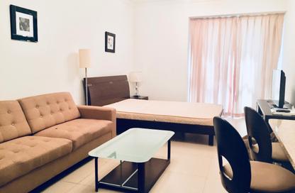 Apartment - Studio - 2 Bathrooms for rent in Goldcrest Executive - JLT Cluster C - Jumeirah Lake Towers - Dubai