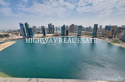 Apartment - 1 Bedroom - 2 Bathrooms for rent in La Plage Tower - Al Mamzar - Sharjah - Sharjah