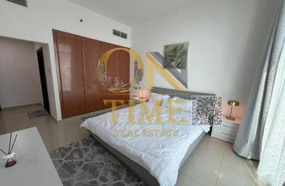 Apartment - 1 - 2 for rent in Ajman Corniche Residences - Ajman Corniche Road - Ajman
