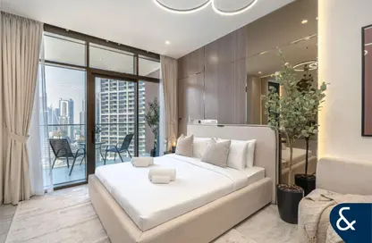 Apartment - Studio - 1 Bathroom for rent in Peninsula Five - Peninsula - Business Bay - Dubai