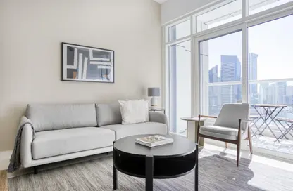 شقة - 2 غرف نوم - 2 حمامات للايجار في برج كنتننتال - دبي مارينا - دبي