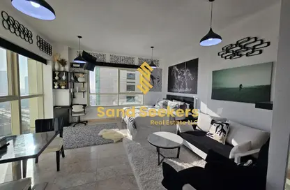 Apartment - Studio - 1 Bathroom for rent in Marina Heights 2 - Marina Square - Al Reem Island - Abu Dhabi